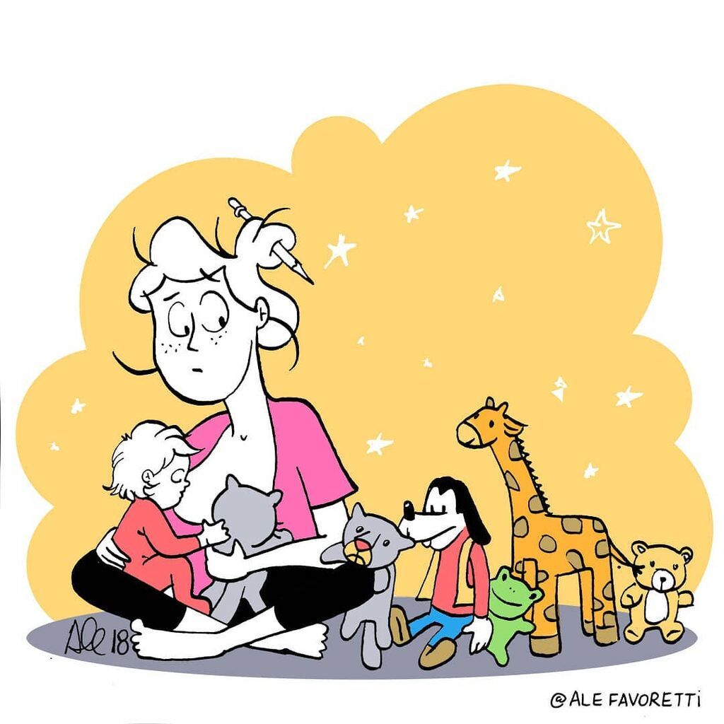 Οι δυσκολίες της μητρότητας μέσα από εξαιρετικά σκίτσα (pics)