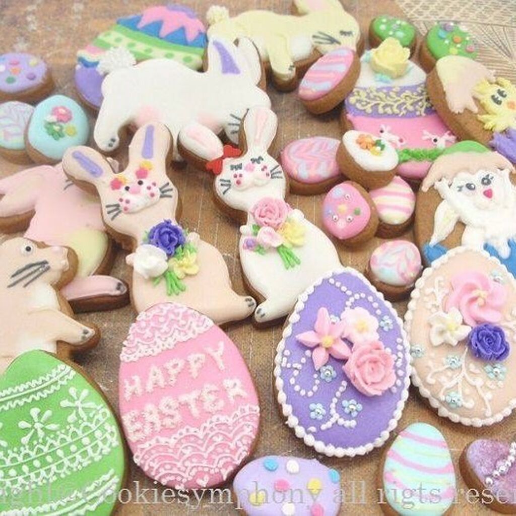 Φανταστικές ιδέες για να διακοσμήσετε τα πασχαλιάτικα μπισκότα (pics) 