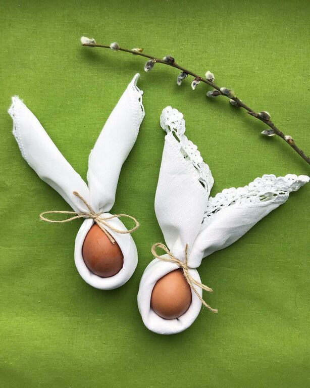 Διακόσμηση πασχαλινού τραπεζιού - Αυγουλάκια που γίνονται κουνελάκια (pics&vid)