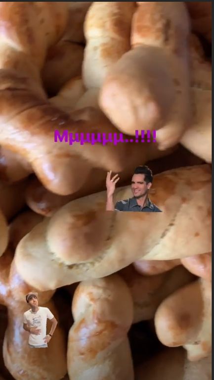 Ναταλία Δραγούμη: Στην κουζίνα της ετοιμάζει αυγά και κουλουράκια για το Πάσχα  (pics)