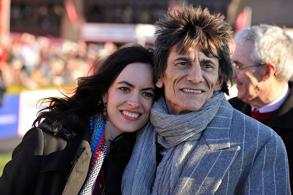 Ronnie Wood and Sally Humphreys -  30 χρόνια