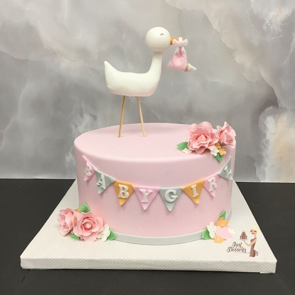 Baby shower με θέμα τον πελαργό (pics) 