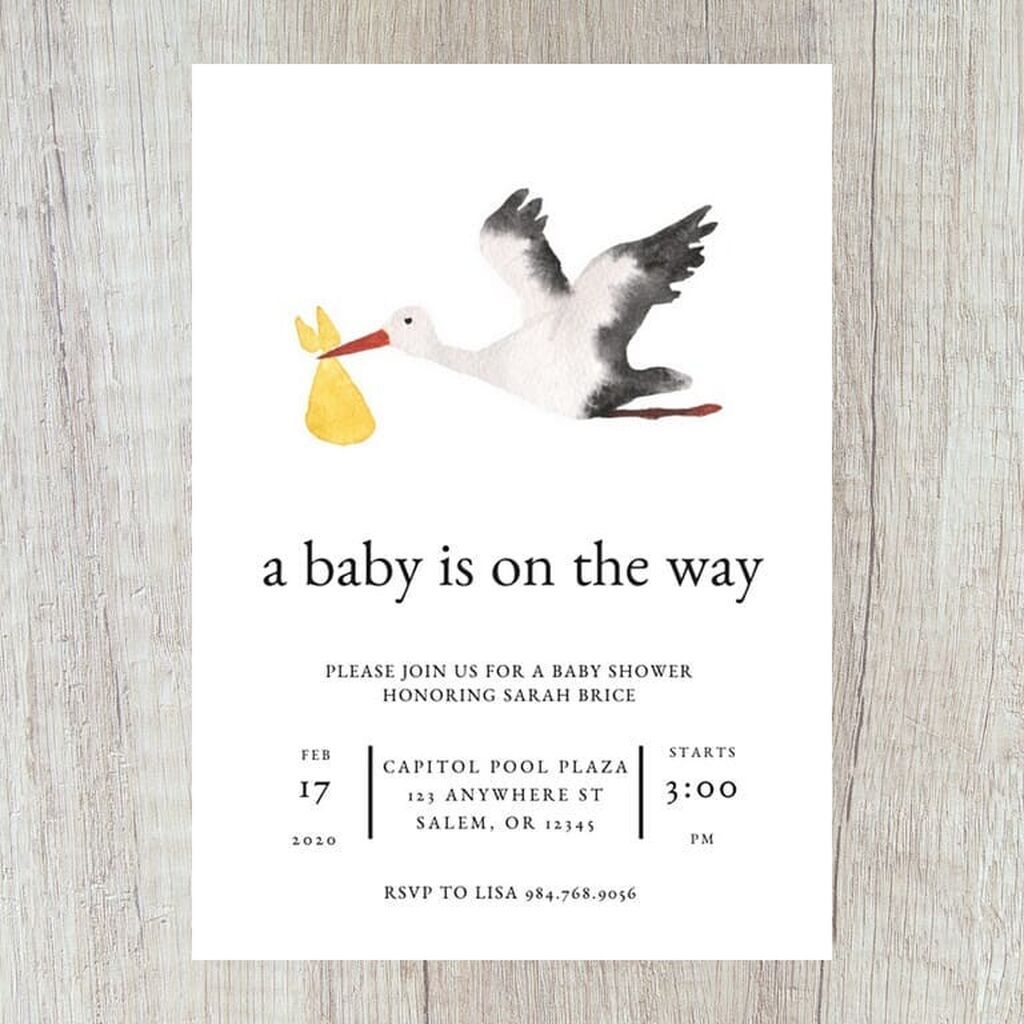 Baby shower με θέμα τον πελαργό (pics) 