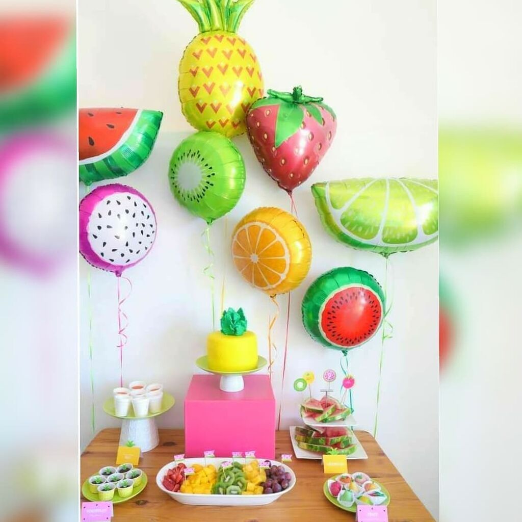 Πολύχρωμο και υγιεινό πάρτι με θέμα τα φρούτα! (pics)