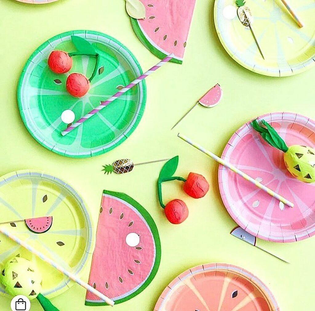 Πολύχρωμο και υγιεινό πάρτι με θέμα τα φρούτα! (pics)