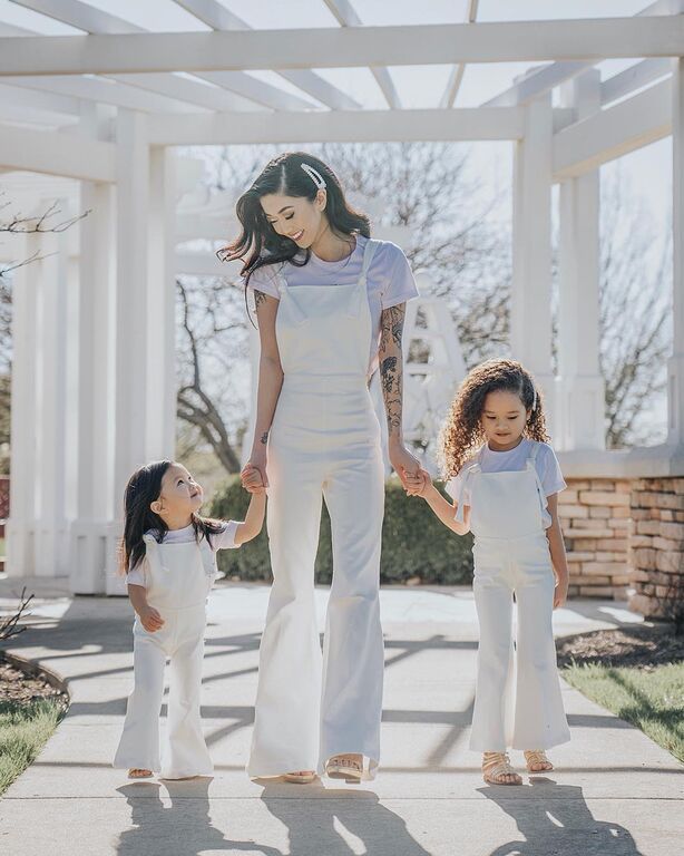 Οι καλύτερες μέρες της όπως να αναφέρει, είναι εκείνες που περνά κοντά στις μικρές της. 