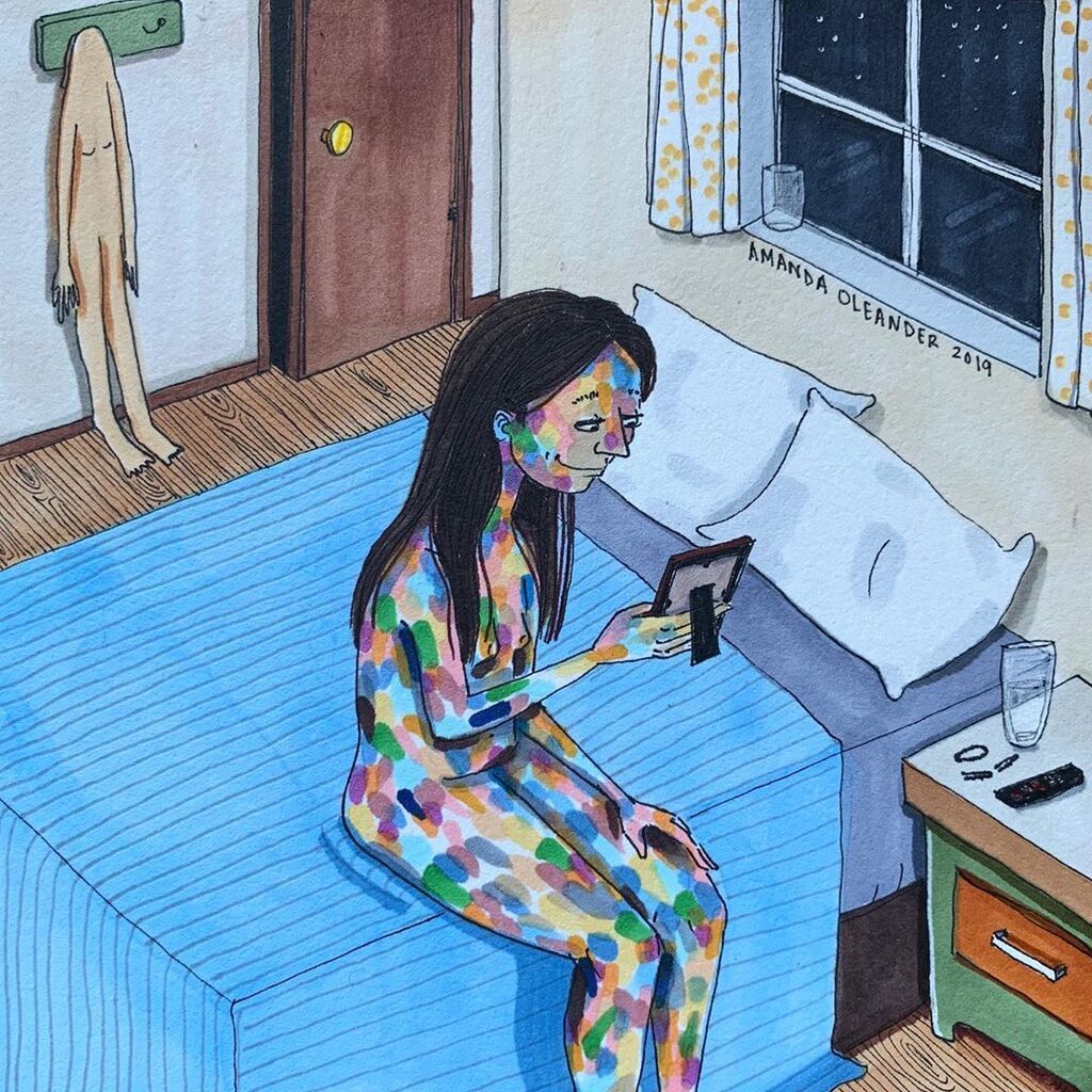 Καλλιτέχνης δείχνει πώς είναι η καθημερινότητα ενός ζευγαριού πίσω από τις κλειστές πόρτες (pics) 