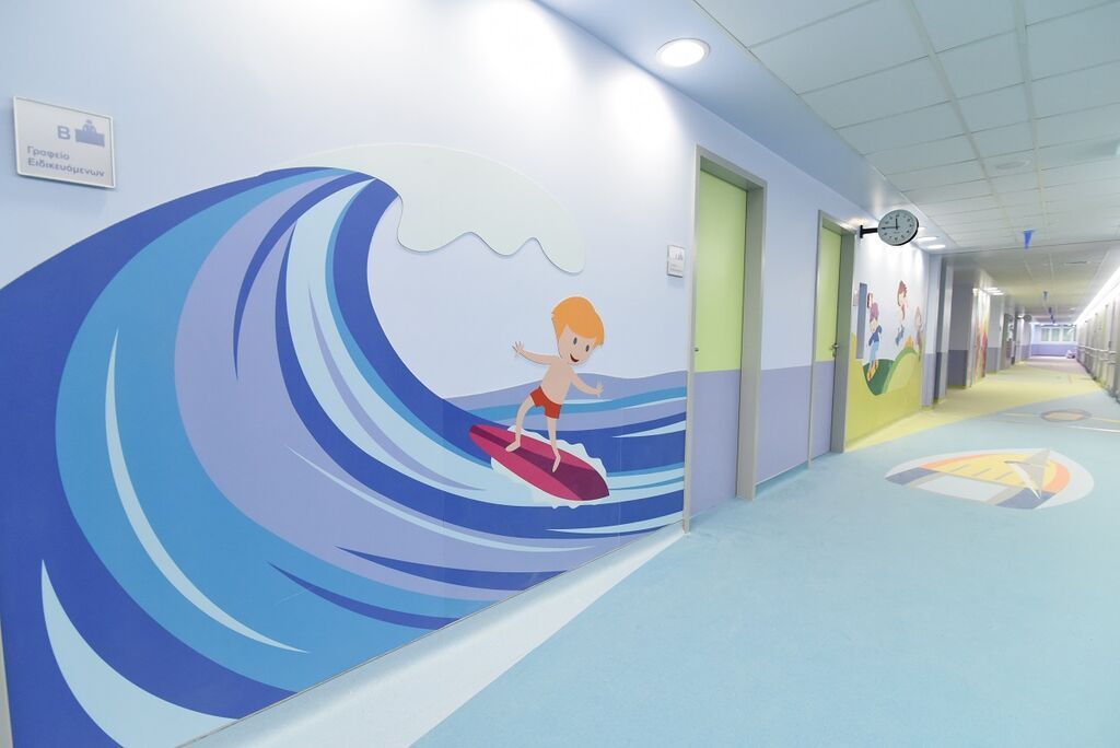 Δείτε πώς ο ΟΠΑΠ μεταμόρφωσε τον 4o όροφο του παιδιατρικού νοσοκομείου «Η Αγία Σοφία» (vid+pics)