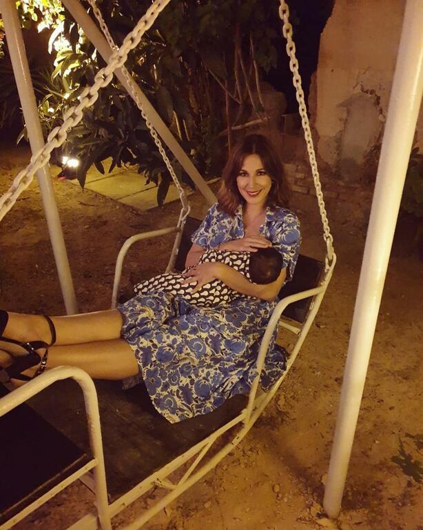 Η Κατερίνα Παπουτσάκη είναι υπέρμαχος του θηλασμού