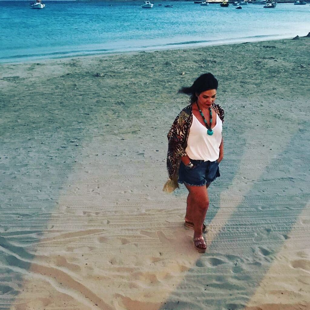 Σε καλοκαιρινή διάθεση η ηθοποιός 