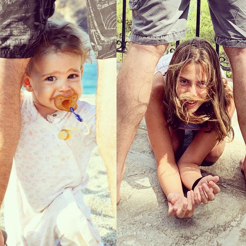 Χθες ο ηθοποιός και συγγρφέας, ανέβασε τη φωτογραφία που βλέπετε και με αυτήν του την ανάρτηση ήθελε να μας δείξει πόσο πολύ έχει μεγαλώσει η μικρή Βάια. 