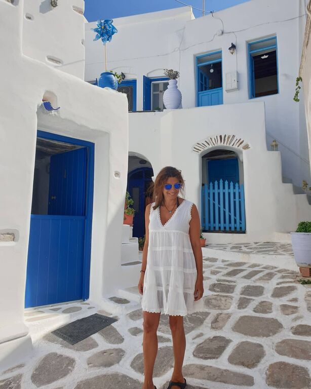 Απόλαυσε τις διακοπές της.