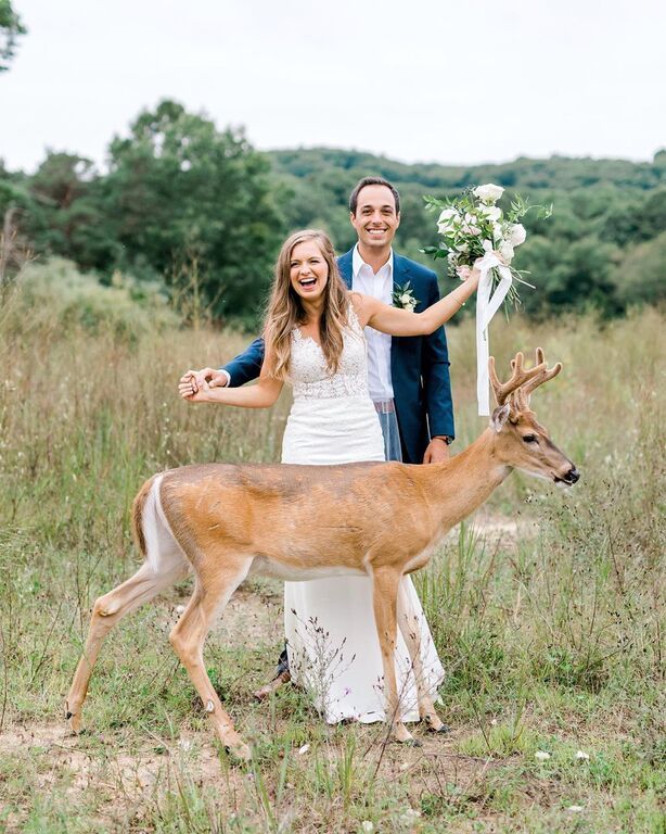 Δείτε τι εμφανίστηκε ενώ ετοιμάζονταν για τη φωτογράφηση γάμου (pics) 