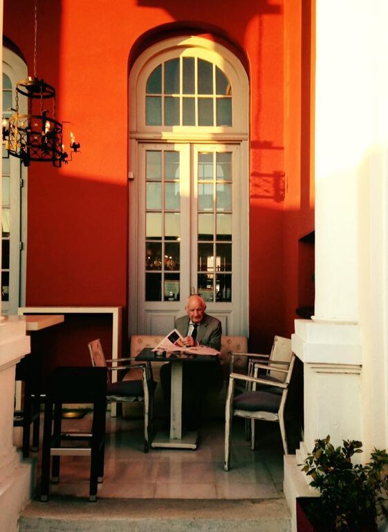 Μία ακόμη φωτογραφία που είχε ανεβάσει στο Facebook ο ηθοποιός. 