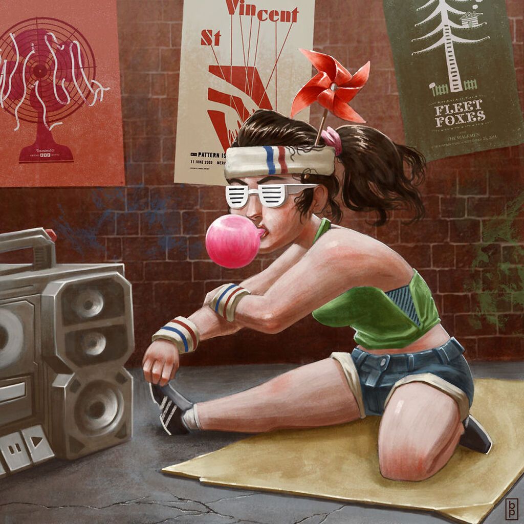 Σύζυγος ζωγράφιζε τη γυναίκα του κάθε μέρα επί ένα μήνα - Δε φαντάζεστε τι έφτιαξε (pics)