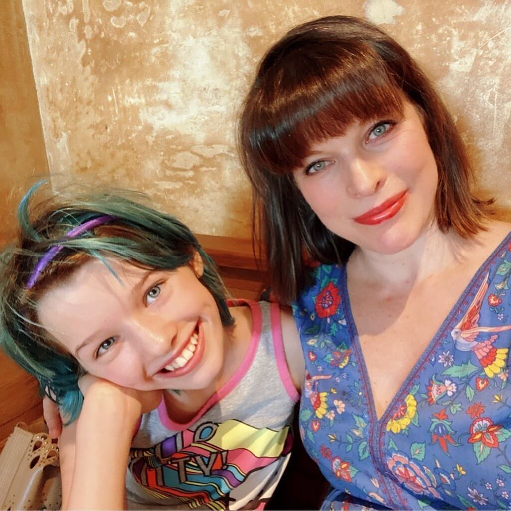 πηγή: Instagram account Milla Jovovich