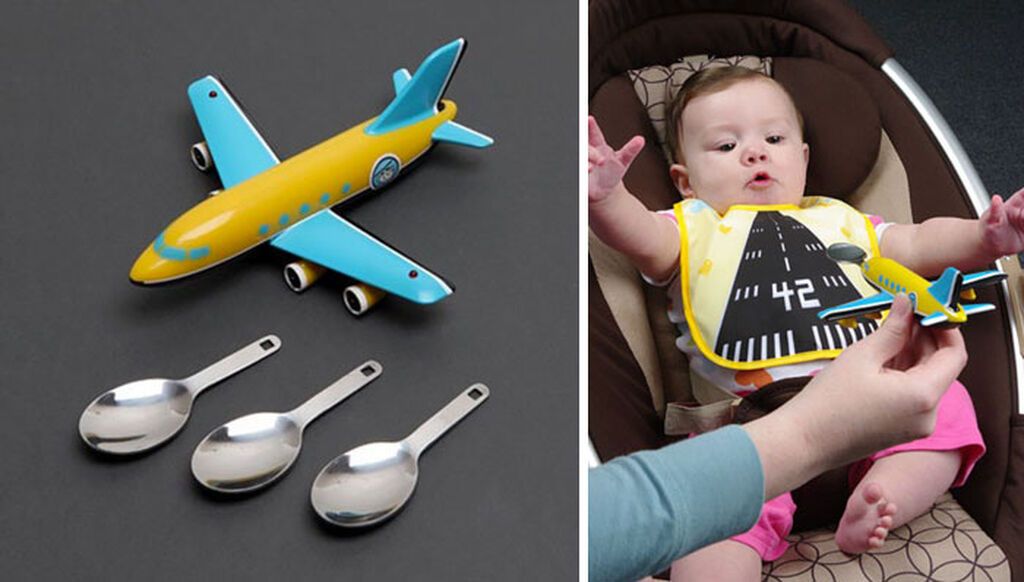 Κουταλάκι αεροπλάνο - Θα το βρείτε: https://www.amazon.com/gp/product/B0082XOFJ4