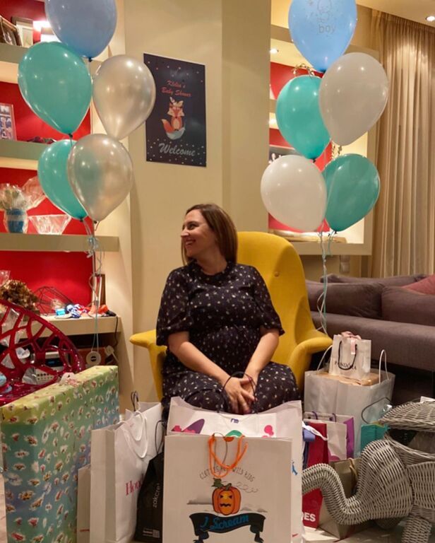 To baby shower της Κλέλιας Πανταζή λίγο πριν τη γέννηση του γιου της (pics)