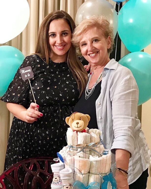 To baby shower της Κλέλιας Πανταζή λίγο πριν τη γέννηση του γιου της (pics)