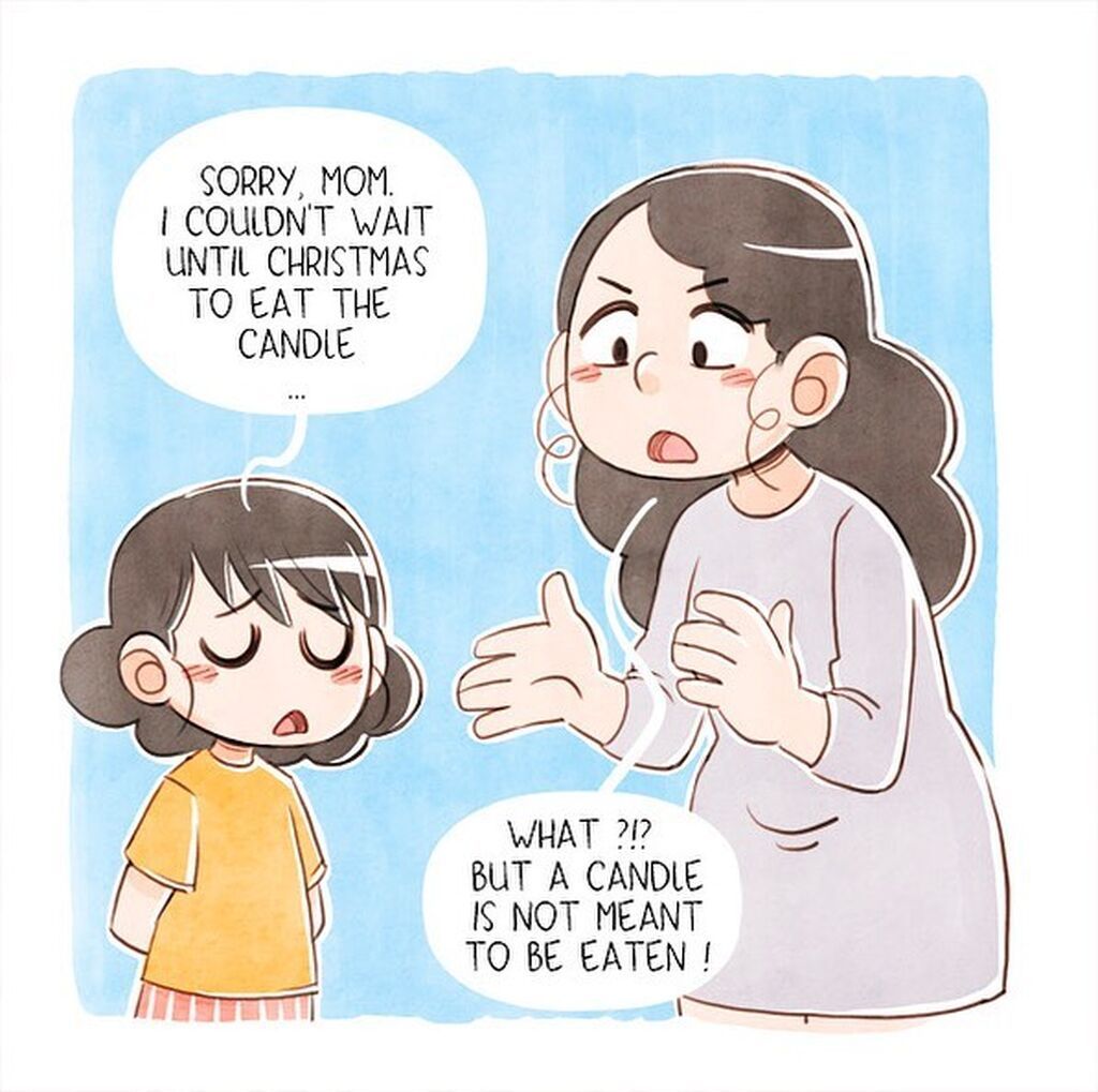 Η οικογενειακή ζωή με μια τρίχρονη κόρη μέσα από απίθανα σκίτσα (pics +vid) 