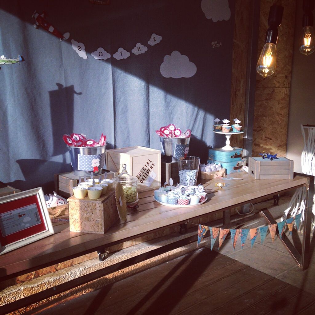 Φαίη Μαυραγάνη: Το εντυπωσιακό παιδικό πάρτι του γιου της με θέμα τα αεροπλάνα - Πάρτε ιδέες (pics)