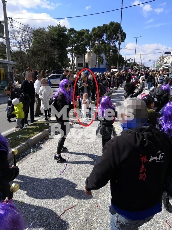 Μάκης Παντζόπουλος: Δείτε τον με τη μικρή Μαρίνα στην αποκριάτικη παρέλαση! (pics)