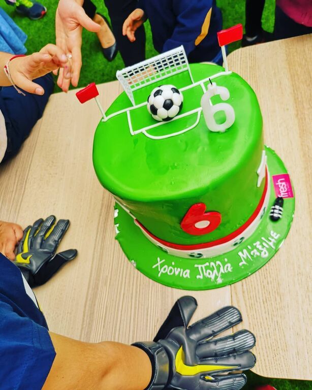 Μάξιμος Πιλαφάς: Ο μεγάλος γιος της Κατερίνας Παπουτσάκη λατρεύει το ποδόσφαιρο.