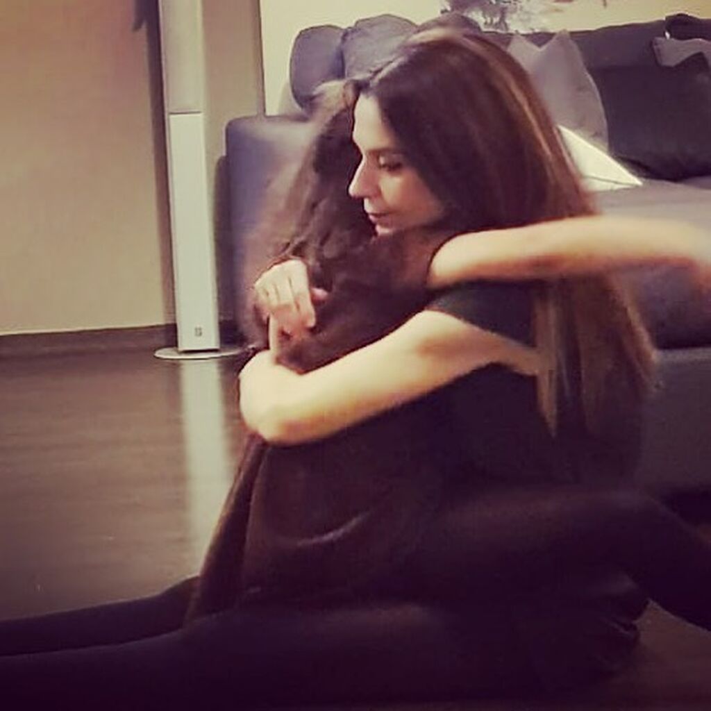 Λόγω της πανδημίας δεν μπορεί να τη συναντήσει, γι΄αυτό και της ευχήθηκε με αυτό τον τρόπο. 