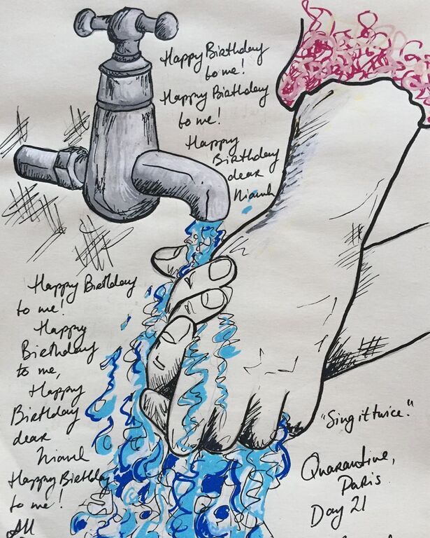 #Μένουμε_Σπίτι: Σκίτσα εμπνευσμένα από την καραντίνα που αξίζει να δείτε (pics)