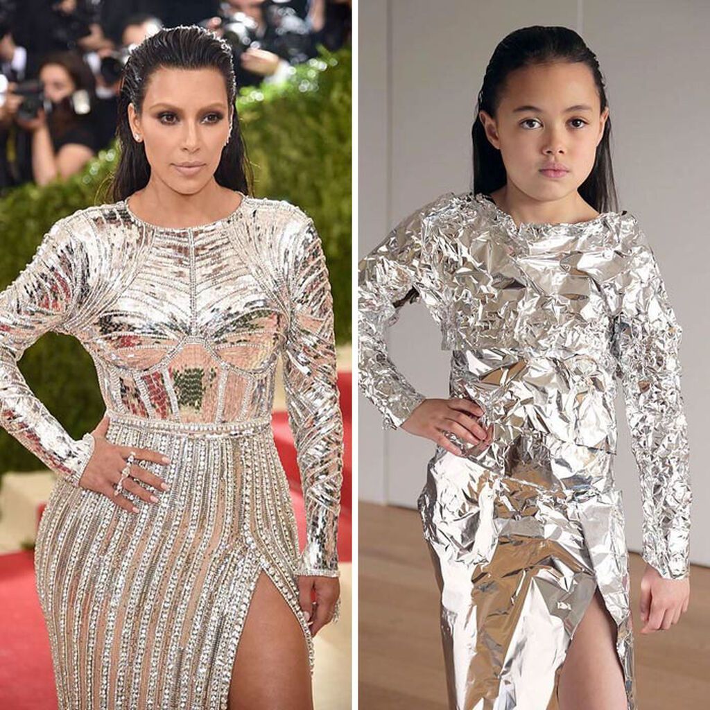 Κοριτσάκι διακωμωδεί τα αστεία ντυσίματα των celebrities & βγάζει τις πιο απίθανες φωτογραφίες