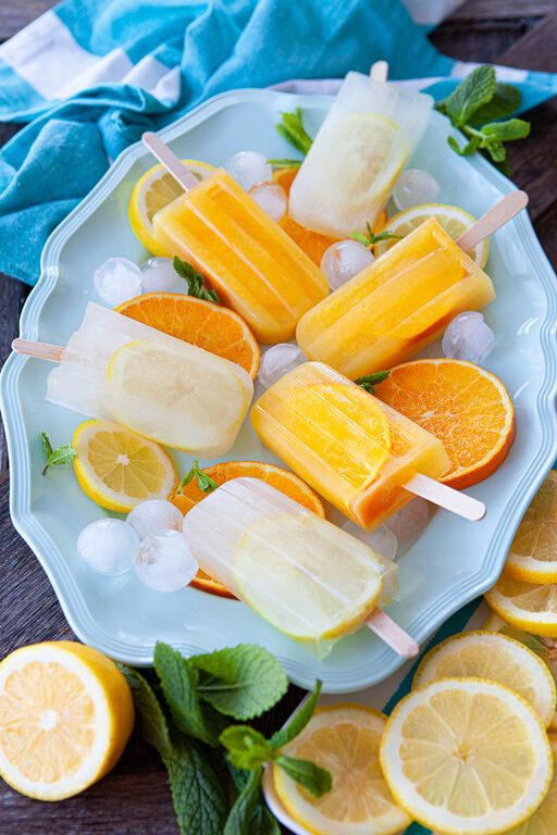 Γρανίτα πορτοκάλι: Υλικά - χυμό από πορτοκάλια