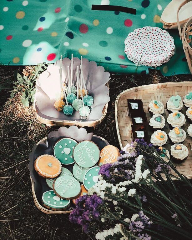 Χρανιώτης-Αβασκαντήρα: Φώτο από το υπέροχο Picnic baby shower party