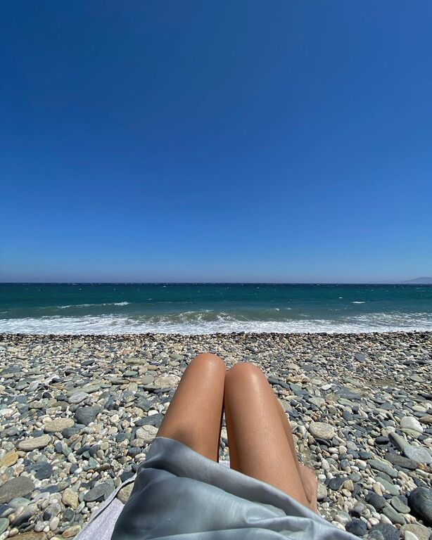 Αποστόλης Τότσικας: Η αυθόρμητη φωτογραφία με την κόρη του στην παραλία