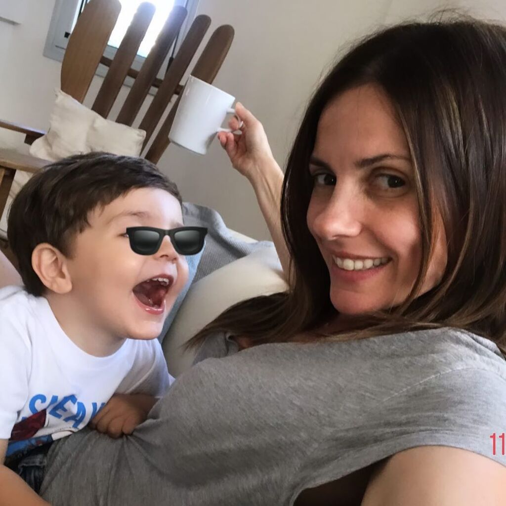 Ελένη Καρποντίνη: Η απίθανη φώτο του μικρού γιου της που είχε γενέθλια