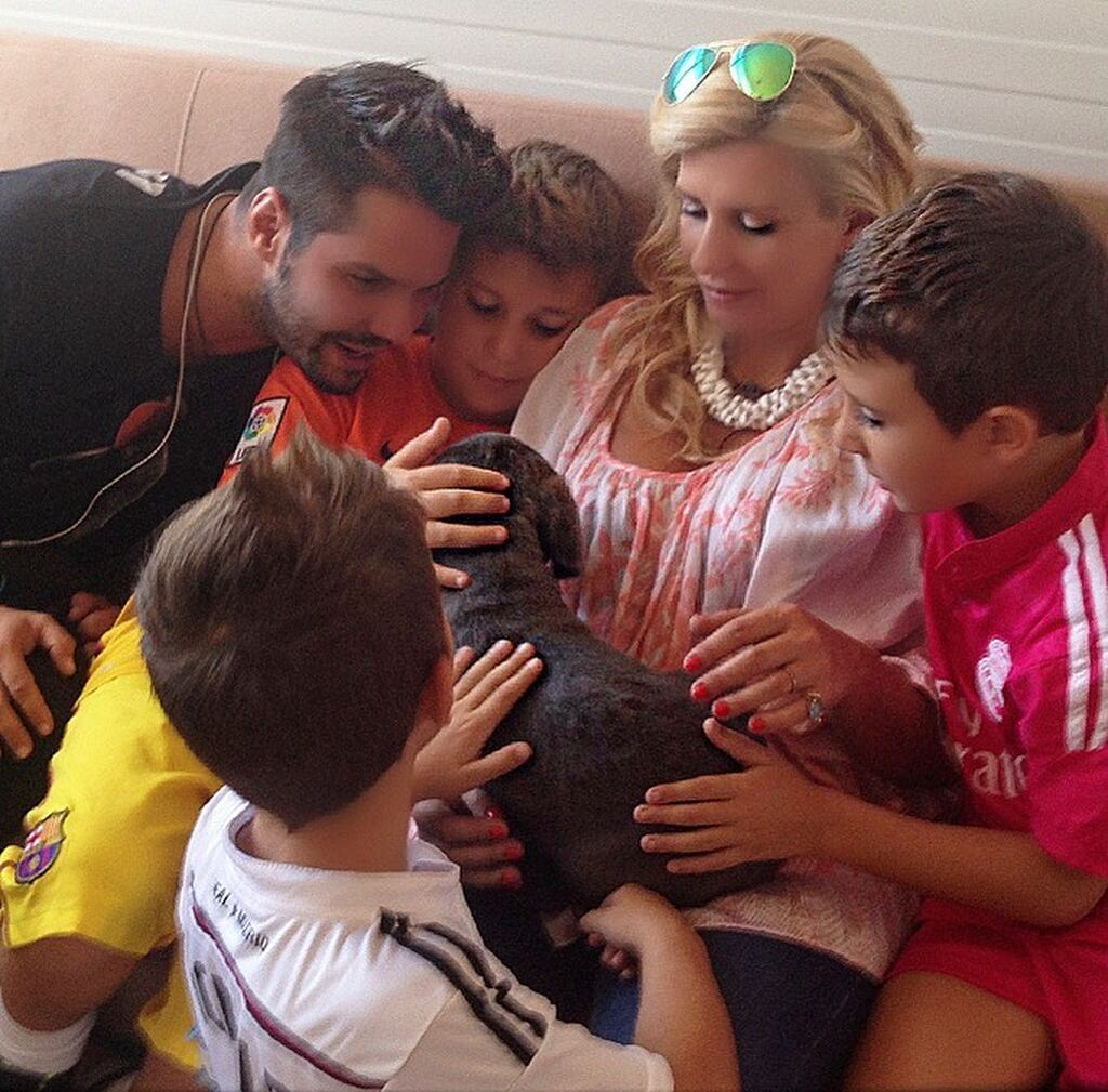 Γιώργος Τσαλίκης: Η selfie με τους γιους και τη σύζυγό του από τις διακοπές