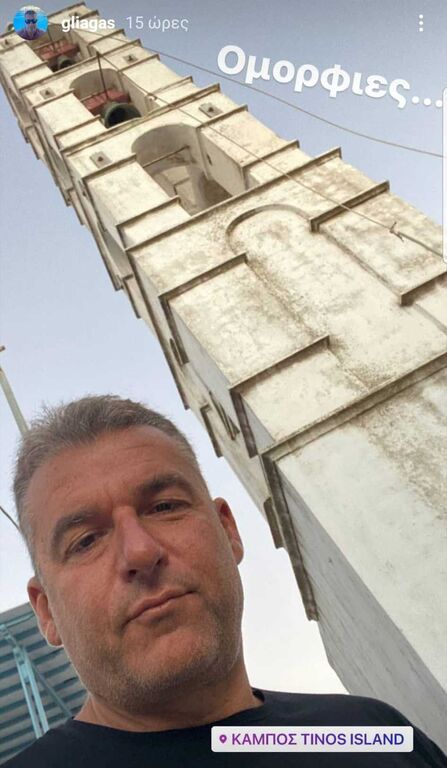 Γιώργος Λιάγκας: Φώτο από την εξόρμηση στην Τήνο με τους γιους του