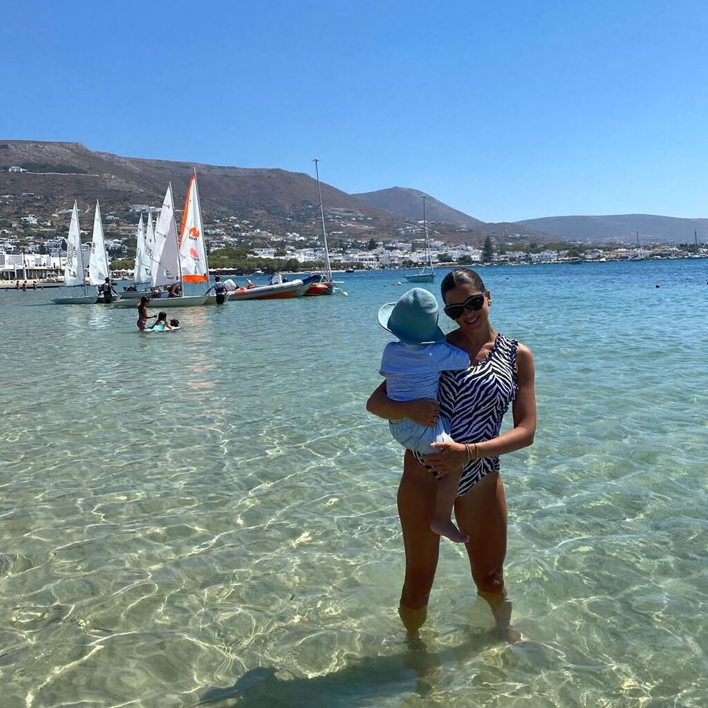 Σταματίνα Τσιμτσιλή: Δείτε τι έκανε χθες το απόγευμα στο σπίτι της 