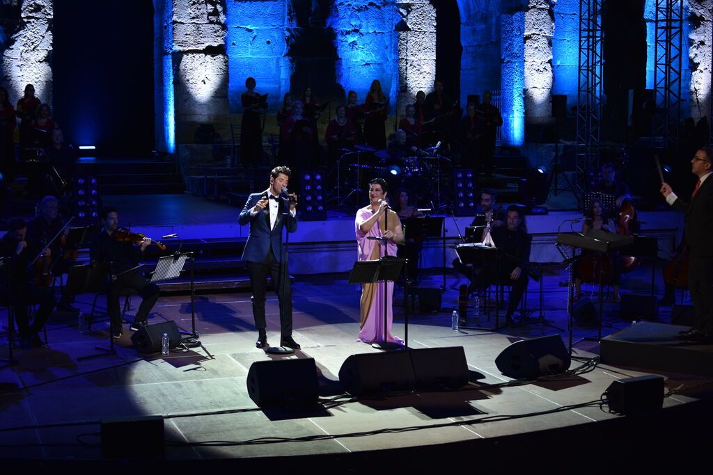 Σάκης Ρουβάς - Σόνια Θεοδορίδου: Καταχειροκροτήθηκαν το Σάββατο στο Ηρώδειο