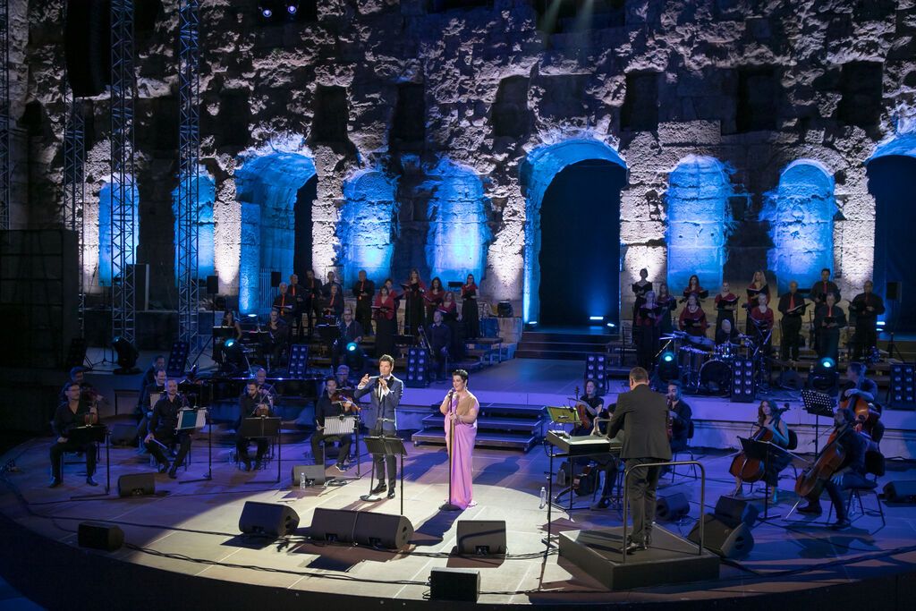 Σάκης Ρουβάς - Σόνια Θεοδορίδου: Καταχειροκροτήθηκαν το Σάββατο στο Ηρώδειο