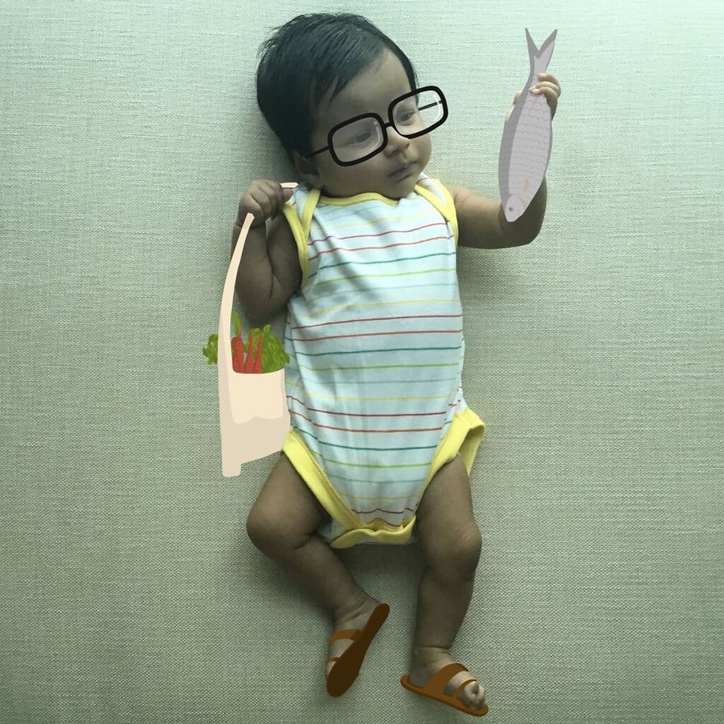 Οι... περιπέτειες ενός νεογέννητου μέσα από εκπληκτικά illustrations