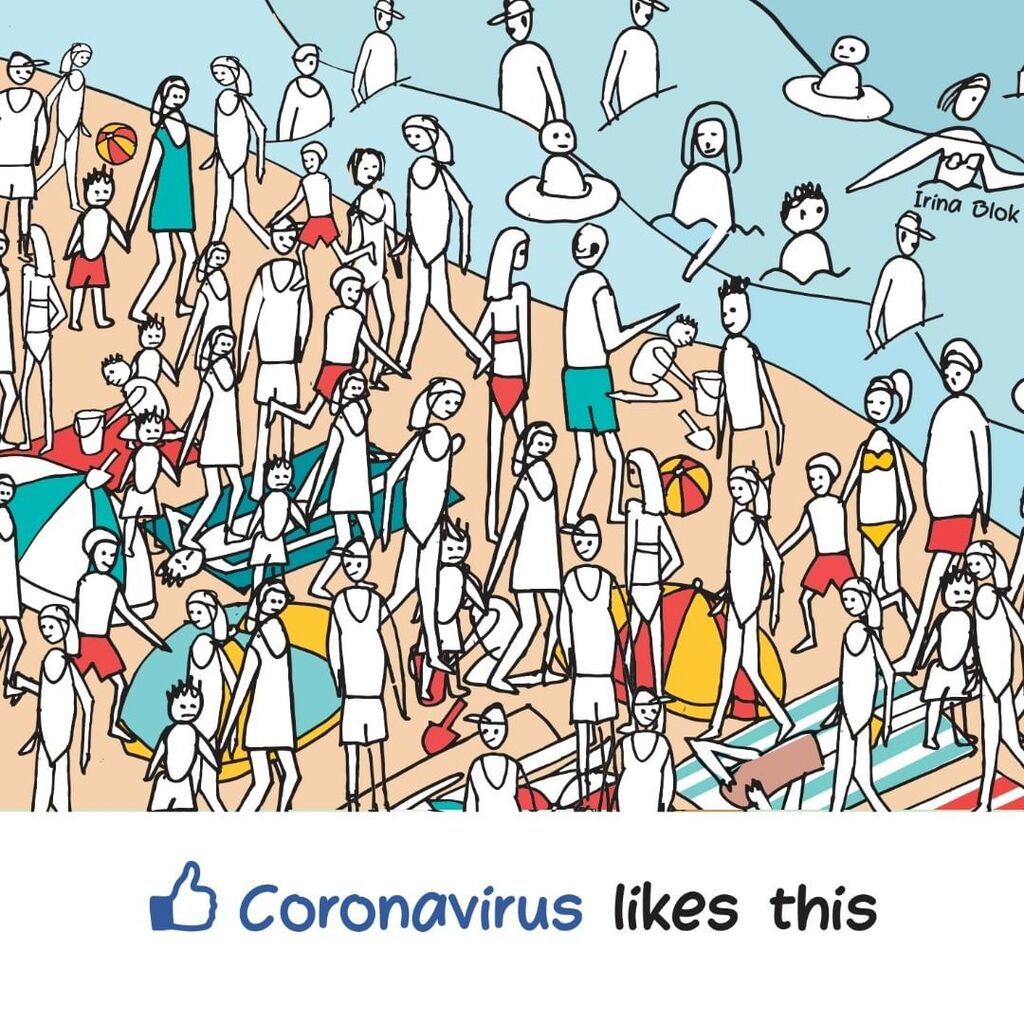 Χιουμοριστικά σκίτσα δείχνουν πώς ο κορονοϊός έχει αλλάξει τη ζωή μας