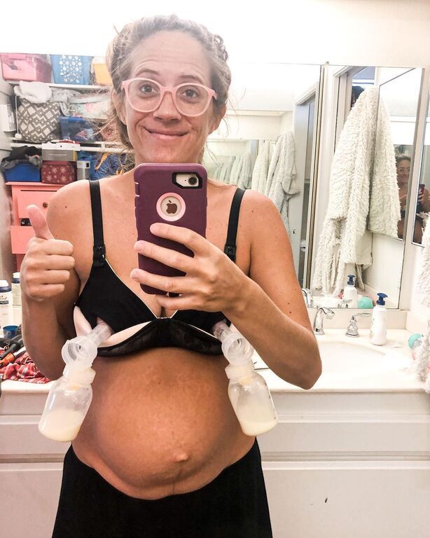 Πριν και μετά: Μαμά ποζάρει μετά τον τοκετό και στέλνει το δικό της μήνυμα