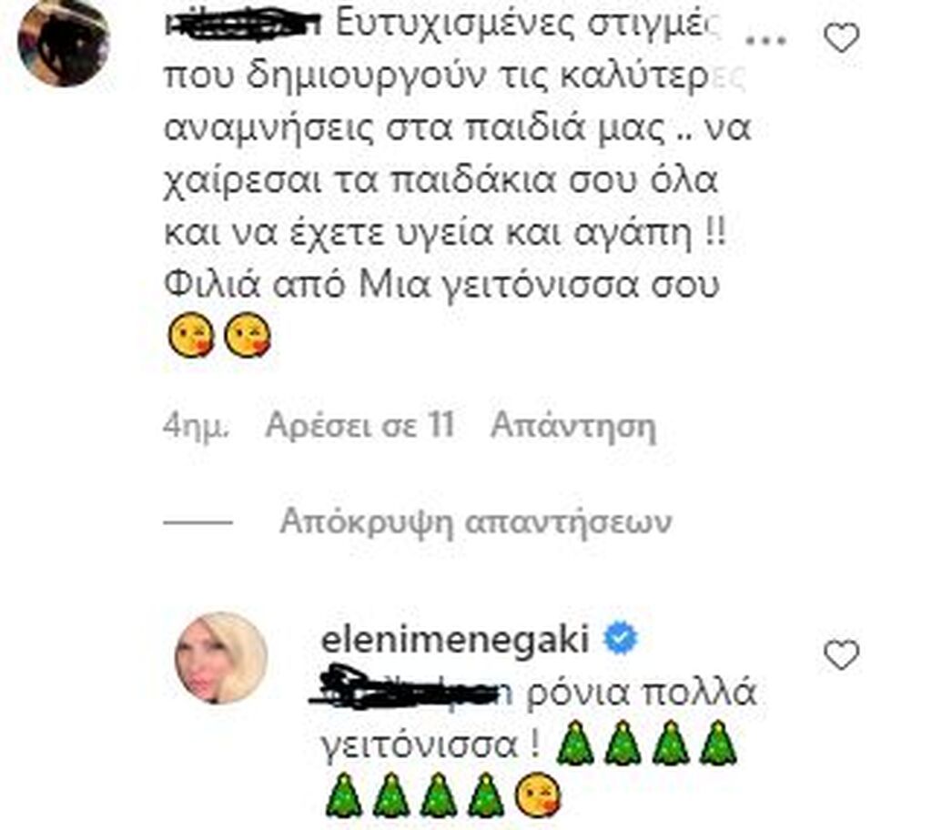 Ε.Μενεγάκη:Ο διάλογος με φίλη της & η αποκάλυψη για τα διαδικτυακά μαθήματα