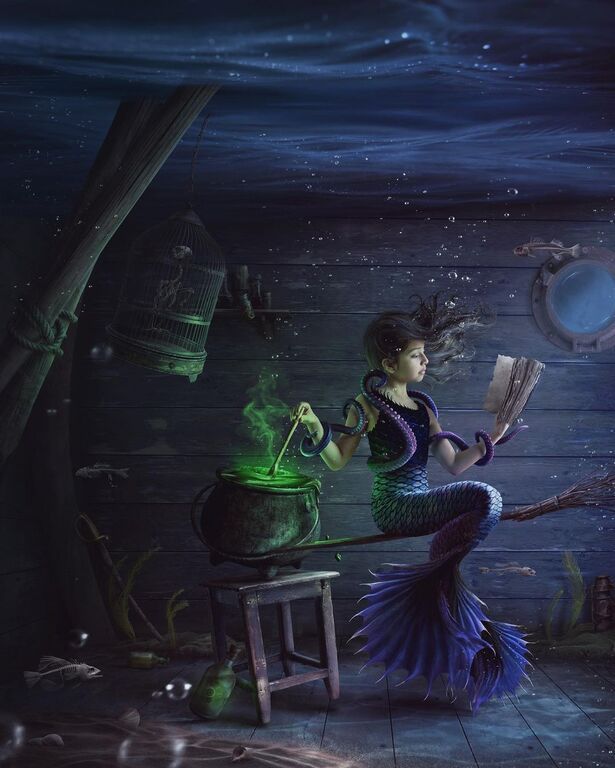 Μαμά μεταμόρφωσε την κόρη της σε γοργόνα και οι φώτο της εντυπωσιάζουν