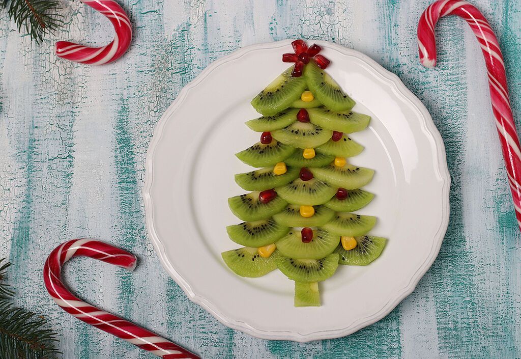 Χριστουγεννιάτικα πιάτα με φρούτα για τα παιδιά - Πάρτε ιδέες