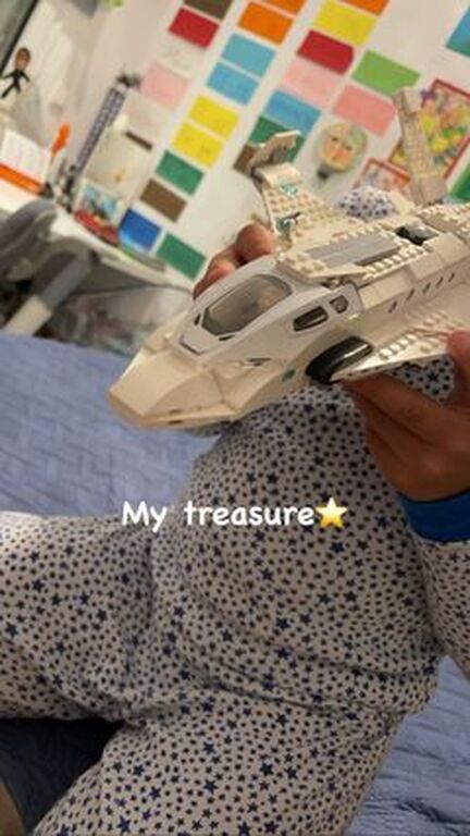 Φαίη Σκορδά: Δείτε τι έφτιαξε ο μικρός της γιος, Δημήτρης (pics)