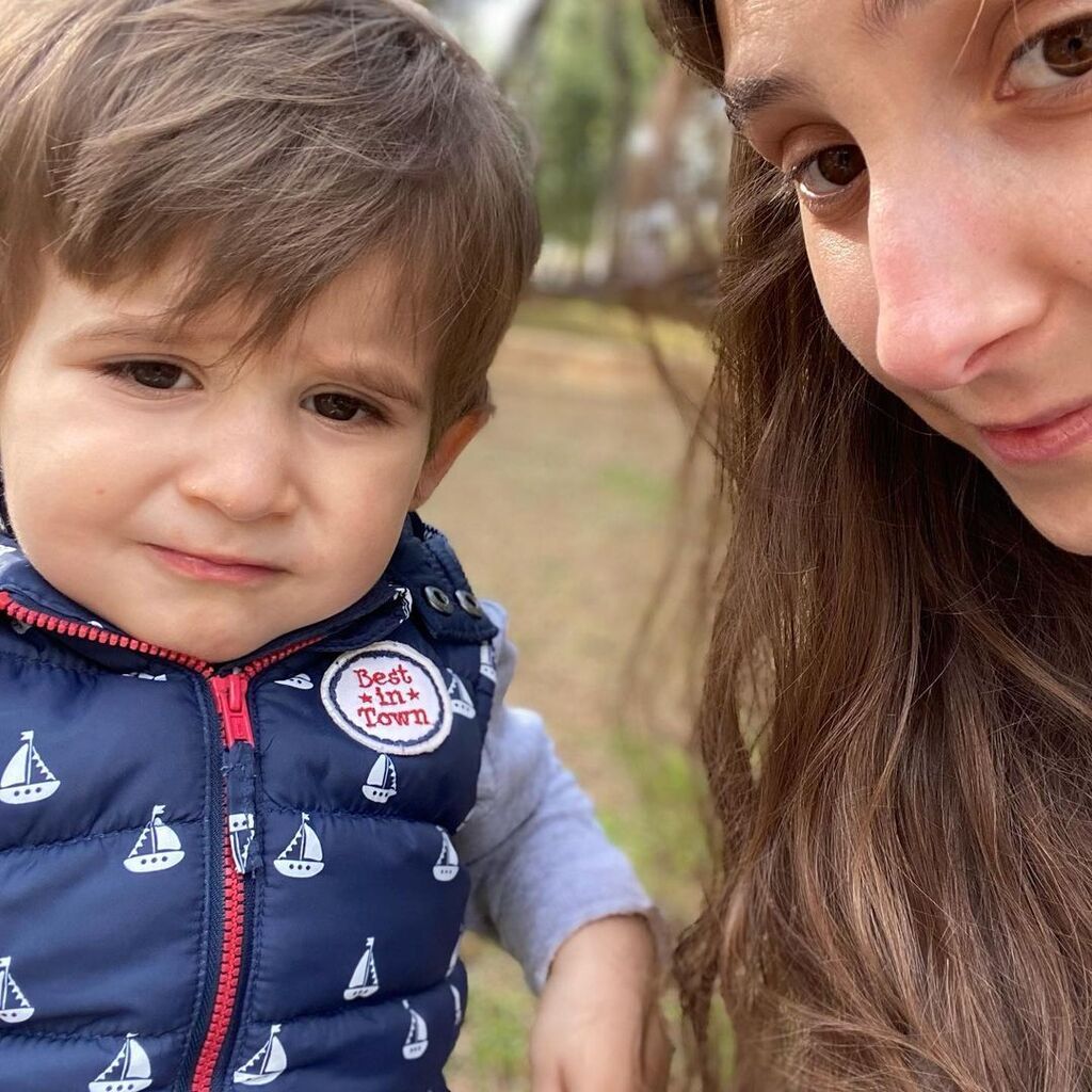 Φωτεινή Αθερίδου: «Μετακίνηση 6» με τον γιο της (pics)