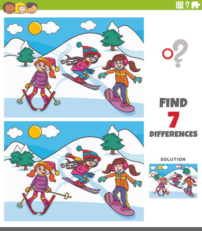 Τεστ παρατηρητικότητας για παιδιά: Βρείτε τις διαφορές στις εικόνες