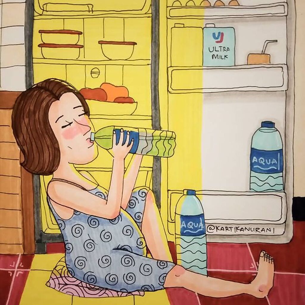 Είστε έγκυος; Τότε θα ταυτιστείτε σίγουρα με αυτά τα σκίτσα