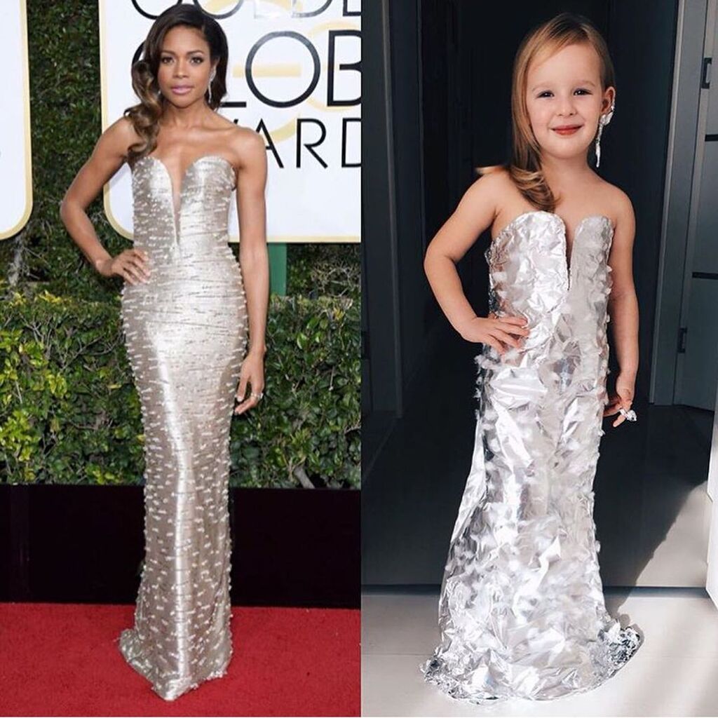 Οι φώτο της μικρής που ντύνεται όπως οι celebrities σαρώνουν στο διαδίκτυο